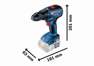 WIERTARKO-WKRĘTARKA AKUMULATOROWA GSR 18V-50 2*2.0AH L-CASE BOSCH