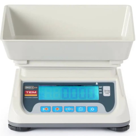 Waga handlowa kuchenna z legalizacją M LCD RS232 ECO+ 15 kg / 5 g Waga handlowa kuchenna z legalizacją M LCD RS232 ECO+ 15 kg / 5 g