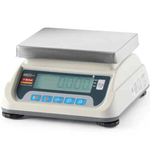 Waga handlowa kuchenna z legalizacją M LCD RS232 ECO+ 15 kg / 5 g Waga handlowa kuchenna z legalizacją M LCD RS232 ECO+ 15 kg / 5 g