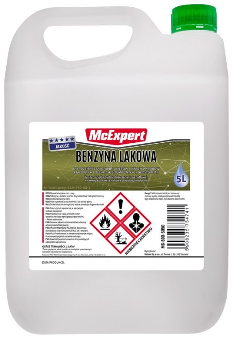 BENZYNA LAKOWA 5L MC EXPERT BENZYNA LAKOWA 5L MC EXPERT