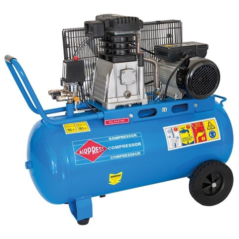 KOMPRESOR OLEJOWY 90L HL 340-90 3KM 8 BAR AIRPRESS KOMPRESOR OLEJOWY 90L HL 340-90 3KM 8 BAR AIRPRESS