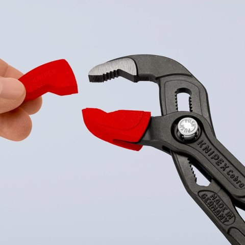 NAKŁADKI OCHRONNE NA SZCZĘKI COBRA 3PARY KNIPEX NAKŁADKI OCHRONNE NA SZCZĘKI COBRA 3PARY KNIPEX