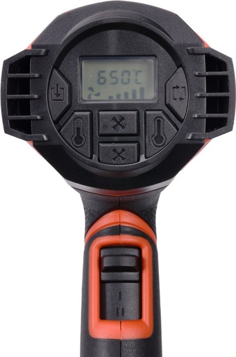 OPALARKA 2000W 50~600°C, 3 BIEGI, LCD+PAMIĘĆ YATO OPALARKA 2000W 50~600°C, 3 BIEGI, LCD+PAMIĘĆ YATO