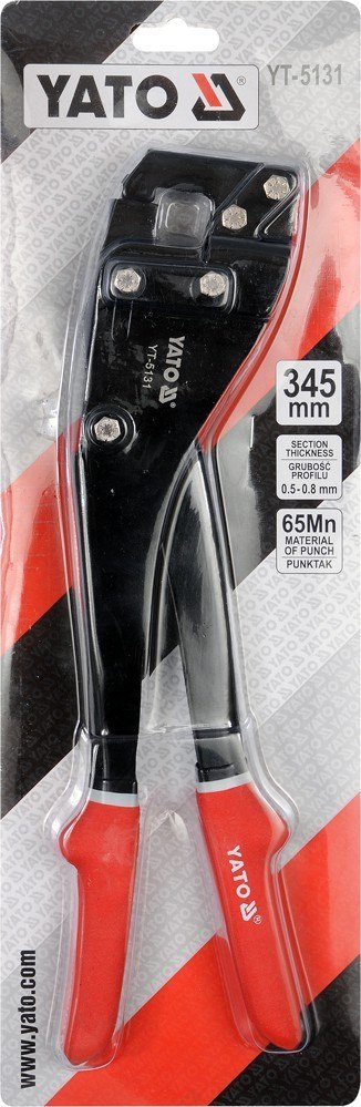 SZCZYPCE DO ŁĄCZENIA PROFILI 345MM YATO SZCZYPCE DO ŁĄCZENIA PROFILI 345MM YATO