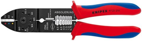 SZCZYPCE DO ZAGNIATANIA ZŁĄCZEK KABLOWYCH 0,5-6,0 MM KNIPEX SZCZYPCE DO ZAGNIATANIA ZŁĄCZEK KABLOWYCH 0,5-6,0 MM KNIPEX