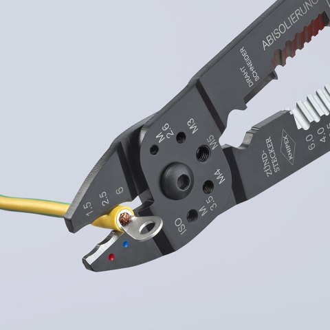 SZCZYPCE DO ZAGNIATANIA ZŁĄCZEK KABLOWYCH 0,5-6,0 MM KNIPEX SZCZYPCE DO ZAGNIATANIA ZŁĄCZEK KABLOWYCH 0,5-6,0 MM KNIPEX