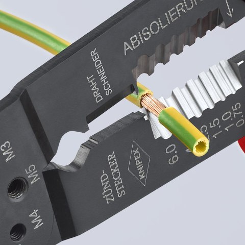 SZCZYPCE DO ZAGNIATANIA ZŁĄCZEK KABLOWYCH 0,5-6,0 MM KNIPEX SZCZYPCE DO ZAGNIATANIA ZŁĄCZEK KABLOWYCH 0,5-6,0 MM KNIPEX