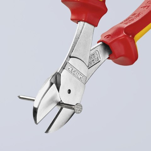 SZCZYPCE TNĄCE BOCZNE O ZWIĘKSZONYM PRZEŁOŻENIU 200MM KNIPEX