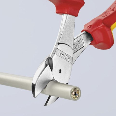 SZCZYPCE TNĄCE BOCZNE O ZWIĘKSZONYM PRZEŁOŻENIU 200MM KNIPEX