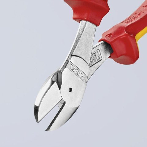 SZCZYPCE TNĄCE BOCZNE O ZWIĘKSZONYM PRZEŁOŻENIU 200MM KNIPEX