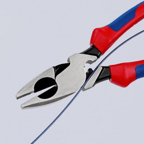 SZCZYPCE UNIWERSALNE 240MM O ZWIĘKSZONYM PRZEŁOŻENIU LINEMAN KNIPEX SZCZYPCE UNIWERSALNE 240MM O ZWIĘKSZONYM PRZEŁOŻENIU LINEMAN KNIPEX