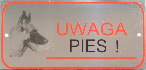 TABLICZKA OSTRZEGAWCZA NIERDZEWNA UN TABLICZKA OSTRZEGAWCZA NIERDZEWNA UN