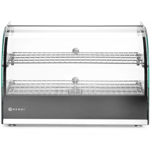 Witryna grzewcza do ekspozycji ciepłych potraw 2 x GN1/1 400W - Hendi 273999