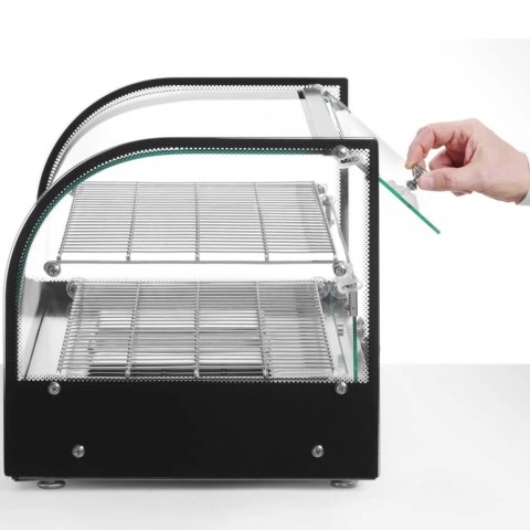 Witryna grzewcza do ekspozycji ciepłych potraw 2 x GN1/1 400W - Hendi 273999