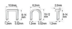 ZSZYWACZ TAPICERSKI 6-14MM YATO