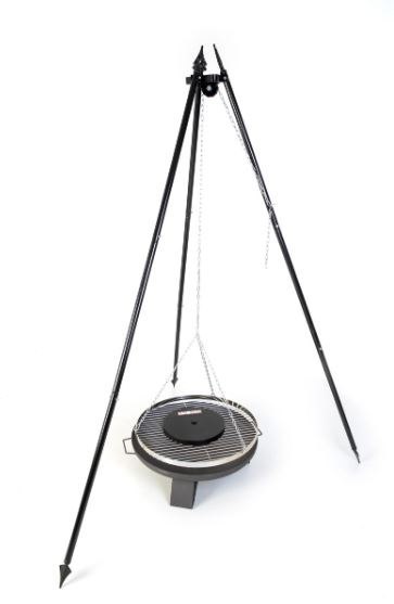 GRILL OGRODOWY TRÓJNÓG 60CM UN GRILL OGRODOWY TRÓJNÓG 60CM UN