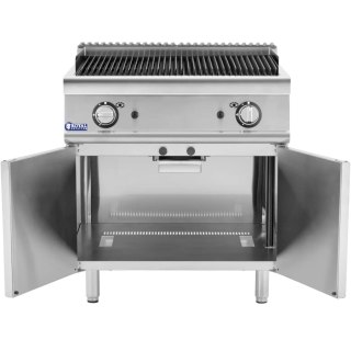 Grill lawowy na gaz propan / LPG / ziemny 2 x 8 kW 50-460 C
