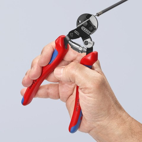 NOŻYCE DO LIN STALOWYCH KNIPEX