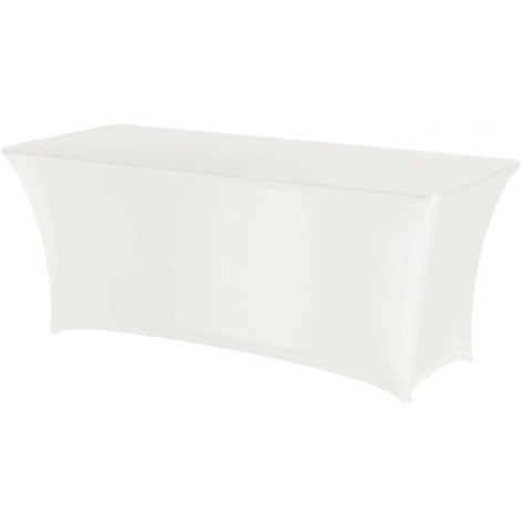 Obrus prostokątny bez prasowania 150x760cm tkanina Jersey biały - Hendi 814390 Obrus prostokątny bez prasowania 150x760cm tkanina Jersey biały - Hendi 814390