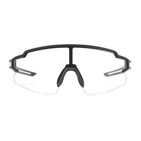 Okulary rowerowe fotochromowe z filtrami UV 400 UVA i UVB czarne Okulary rowerowe fotochromowe z filtrami UV 400 UVA i UVB czarne