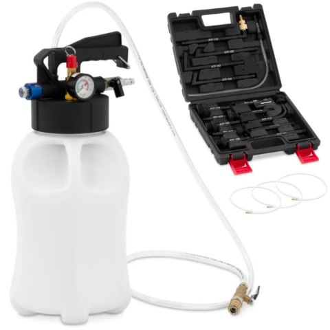 Pompa do wymiany oleju w skrzyni automatycznej 8 adapterów 6 l - zestaw Pompa do wymiany oleju w skrzyni automatycznej 8 adapterów 6 l - zestaw