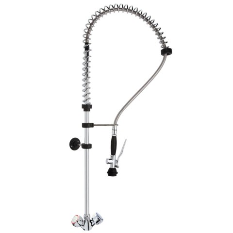 Bateria prysznicowa natryskowa jednootworowa ze spryskiwaczem wys. 103 cm - Hendi 810262 Bateria prysznicowa natryskowa jednootworowa ze spryskiwaczem wys. 103 cm - Hendi 810262