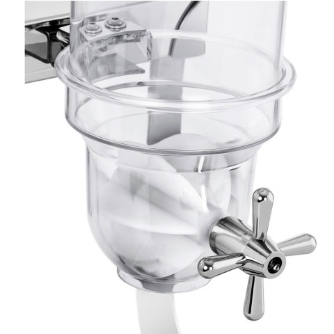 Dozownik dyspenser do płatków ryżu cukierków przezroczysty nierdzewny 3.5 l Dozownik dyspenser do płatków ryżu cukierków przezroczysty nierdzewny 3.5 l