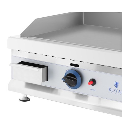Grill gazowy podwójny gładki nastawny nierdzewny na gaz ziemny 2x 3.1 kW 0.02 bar 60 x 40 cm Grill gazowy podwójny gładki nastawny nierdzewny na gaz ziemny 2x 3.1 kW 0.02 bar 60 x 40 cm