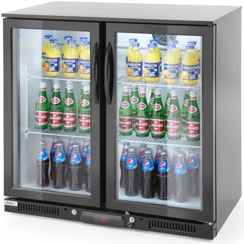 Lodówka chłodziarka barowa sklepowa na napoje 2-drzwiowa 4 półki 215 W 180 l - Hendi 235829 Lodówka chłodziarka barowa sklepowa na napoje 2-drzwiowa 4 półki 215 W 180 l - Hendi 235829