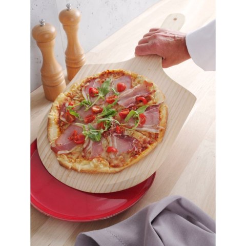 Łopata taca do pizzy chleba do wyjmowania z pieca drewniana 305 x 535 x 10 mm - Hendi 617724 Łopata taca do pizzy chleba do wyjmowania z pieca drewniana 305 x 535 x 10 mm - Hendi 617724