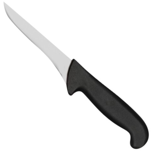 Nóż rzeźniczy do trybowania i filetowania mięsa prosty dł. 135 mm Nóż rzeźniczy do trybowania i filetowania mięsa prosty dł. 135 mm