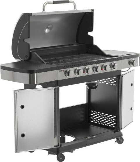 GRILL GAZOWY 6+1 STAL NIERDZEWNA 20.2KW YATO GRILL GAZOWY 6+1 STAL NIERDZEWNA 20.2KW YATO