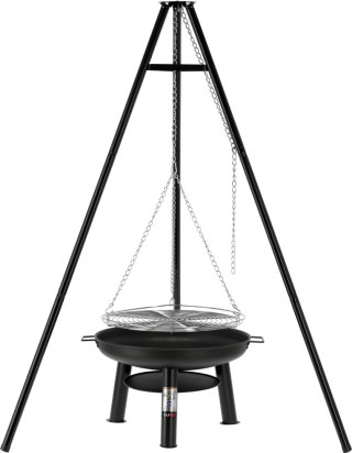 GRILL WISZĄCY NA TRÓJNOGU RUSZT 56.5CM LUND