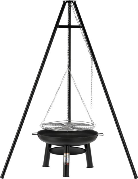 GRILL WISZĄCY NA TRÓJNOGU RUSZT 56.5CM LUND GRILL WISZĄCY NA TRÓJNOGU RUSZT 56.5CM LUND