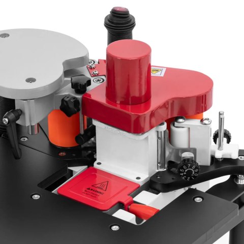 Okleiniarka do krawędzi mebli drewna forniru PCV ABS mobilna 0.3-3 mm 765 W Okleiniarka do krawędzi mebli drewna forniru PCV ABS mobilna 0.3-3 mm 765 W
