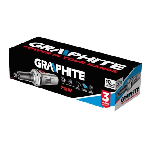 SZLIFIERKA PROSTA 710W 12000-28000 MIN-1 GRAPHITE SZLIFIERKA PROSTA 710W 12000-28000 MIN-1 GRAPHITE