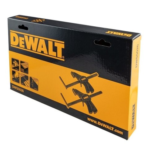 SZYBKOMOCUJĄCE ZACISKI 2 SZT. DEWALT SZYBKOMOCUJĄCE ZACISKI 2 SZT. DEWALT