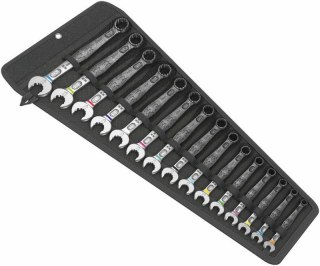 ZESTAW KLUCZY PŁASKO-OCZKOWYCH 6003 JOKER 15SZT. WERA