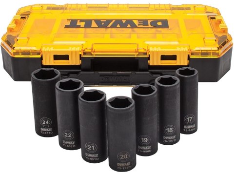 ZESTAW NASADEK UDAROWYCH DŁUGICH 1/2' 7 SZTUK DEWALT ZESTAW NASADEK UDAROWYCH DŁUGICH 1/2' 7 SZTUK DEWALT