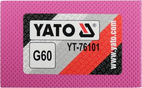 GĄBKA DIAMENTOWA GRAMATURA 60 YATO GĄBKA DIAMENTOWA GRAMATURA 60 YATO