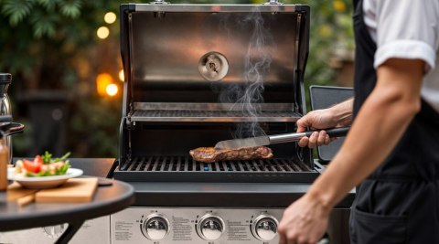 GRILL GAZOWY 3+1 STAL NIERDZEWNA 9,3KW BLAUPUNKT GRILL GAZOWY 3+1 STAL NIERDZEWNA 9,3KW BLAUPUNKT