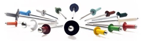 NIT ZRYWALNY ALUMINIOWO-STALOWY 3.2*8MM RAL 9005 UN NIT ZRYWALNY ALUMINIOWO-STALOWY 3.2*8MM RAL 9005 UN