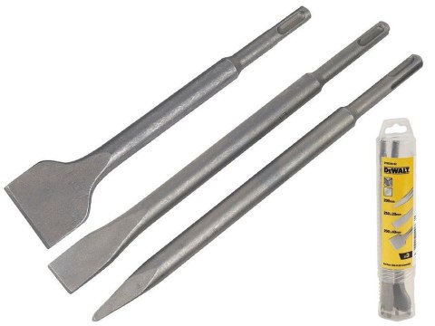 ZESTAW DŁUT SDS+ 3-ELEMENTOWY DEWALT ZESTAW DŁUT SDS+ 3-ELEMENTOWY DEWALT