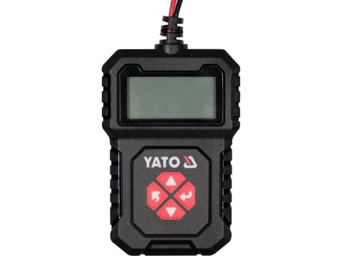ELEKTRONICZNY TESTER AKUMULATORÓW 12V YATO ELEKTRONICZNY TESTER AKUMULATORÓW 12V YATO
