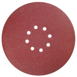 KRĄŻKI ŚCIERNE 225MM 5 SZTUK GR.60 225MM Z OTWORAMI DEDRA