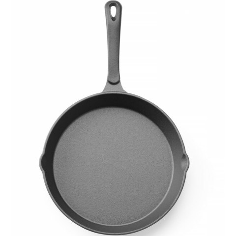 Patelnia żeliwna uniwersalna śr. 250 mm x 40 mm Patelnia żeliwna uniwersalna śr. 250 mm x 40 mm