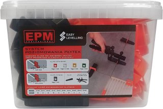 SYSTEM UKŁADANIA PŁYTEK EASY LEVELING 50 KLIN+ 100 KLIPS 1MM EPM