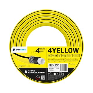 WĄŻ OGRODOWY 4 YELLOW 1/2'' 20MB CELL-FAST