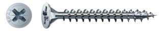 WKRĘT DO DREWNA OCYNK BIAŁY (1000) 3.5*30MM WIROX SPAX