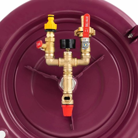 Hydroprasa wyciskarka prasa wodna do owoców wina soku 40 l + 5 worków Hydroprasa wyciskarka prasa wodna do owoców wina soku 40 l + 5 worków